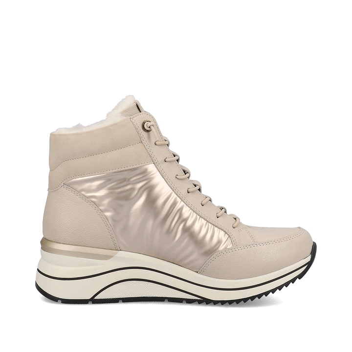 Remonte Artikelnummer D0T72-60 remonte Damen Kurzstiefel cremebeige Schlussverkauf