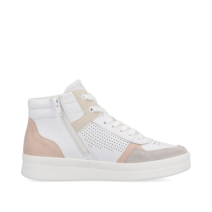 Remonte Artikelnummer D0J70-80 remonte Damen Sneaker macciatoweiß-altrosa-beige Fabrikverkauf