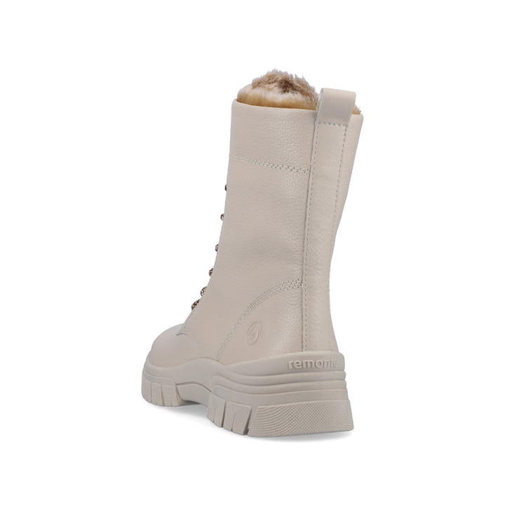 Remonte Artikelnummer D0E72-60 remonte Damen Schnürstiefel hellbeige Fabrikverkauf