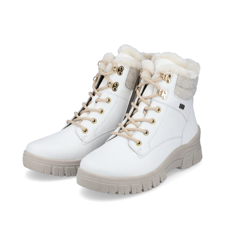 Remonte Artikelnummer D0E71-80 remonte Damen Schnürstiefel reinweiß