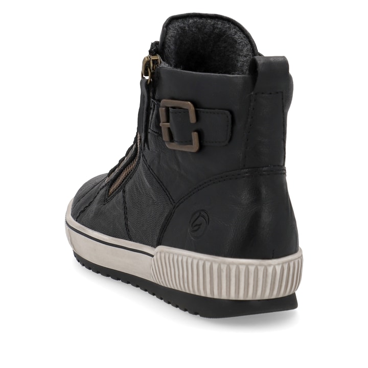 Remonte Artikelnummer D0777-01 remonte Damen Schnürschuhe tiefschwarz Schlussverkauf