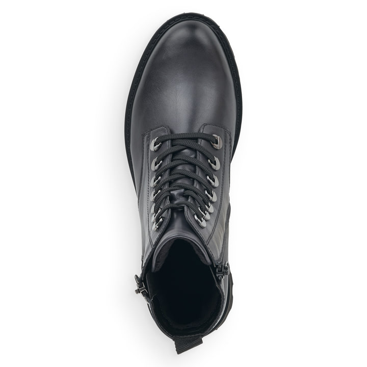 Remonte Artikelnummer D8671-14 remonte Damen Schnürstiefel schwarzblau Günstiger Verkauf