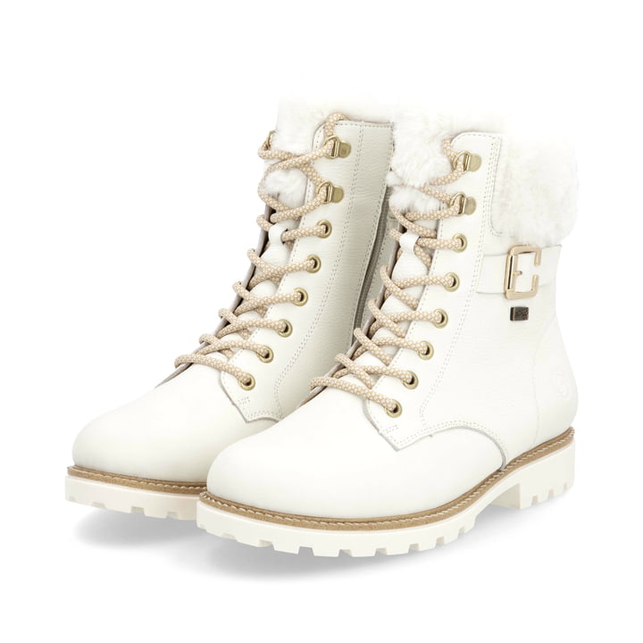 Remonte Artikelnummer D8481-80 remonte Damen Schnürstiefel macchiatoweiß Angebote