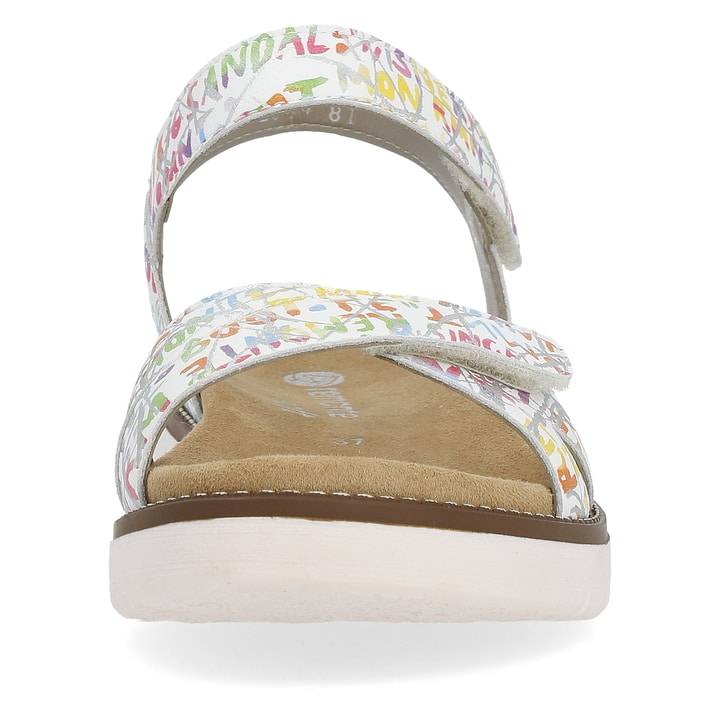 Remonte Artikelnummer D2049-81 remonte Damen Riemchensandalen multicolored-weiß Outlet
