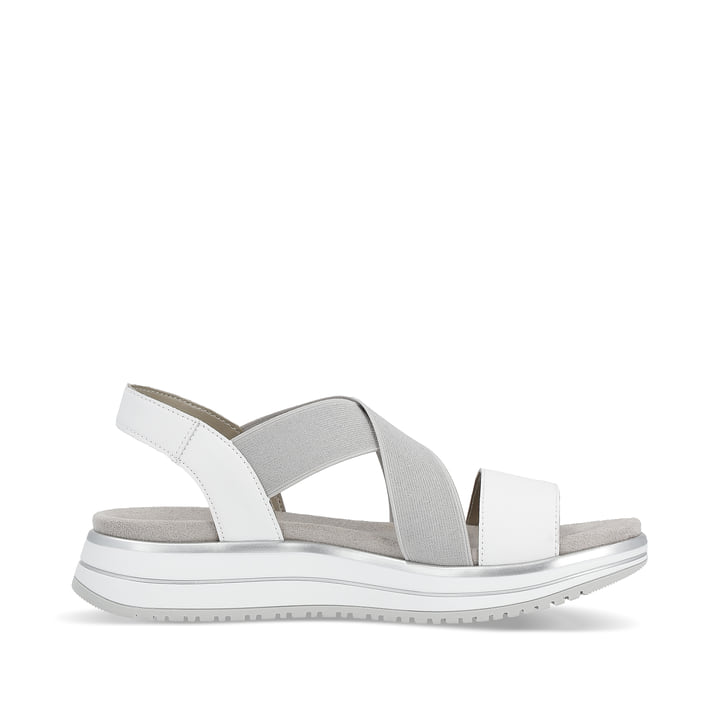 Remonte Artikelnummer D1J50-80 remonte Damen Riemchensandalen graphitgrau-reinweiß Angebote