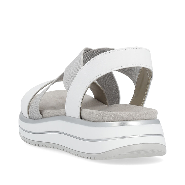 Remonte Artikelnummer D1J50-80 remonte Damen Riemchensandalen graphitgrau-reinweiß Angebote
