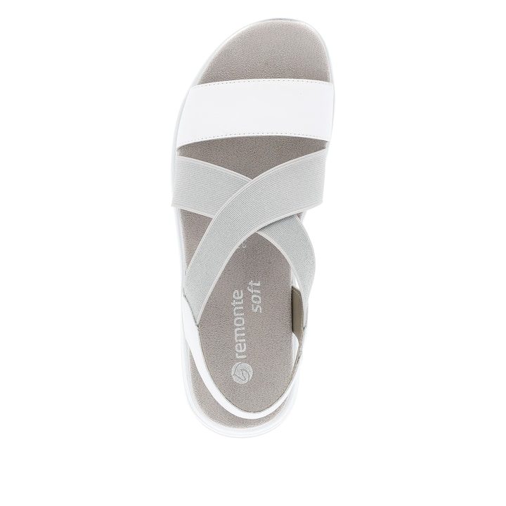 Remonte Artikelnummer D1J50-80 remonte Damen Riemchensandalen graphitgrau-reinweiß Angebote