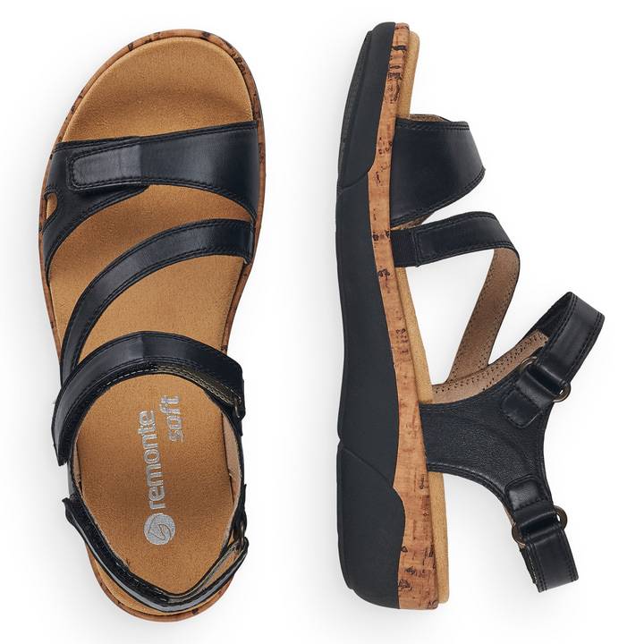 Remonte Artikelnummer R6850-01 remonte Damen Riemchensandalen tiefschwarz Hotsell