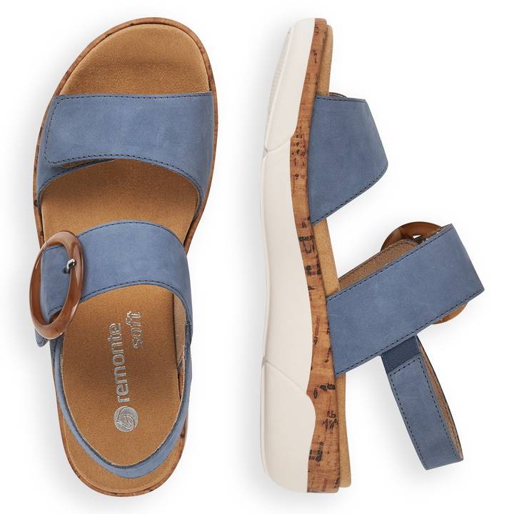 Remonte Artikelnummer R6853-14 remonte Damen Riemchensandalen ozeanblau Neueste Mode