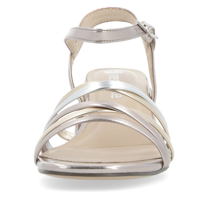 Remonte Artikelnummer D1L52-90 remonte Damen Riemchensandaletten metallic-mix Schlussverkauf