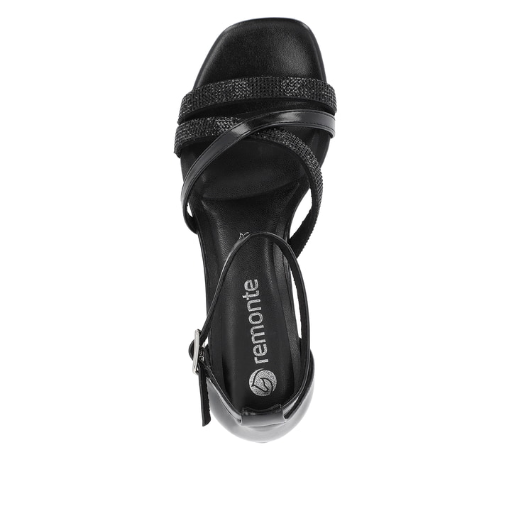Remonte Artikelnummer D1L51-00 remonte Damen Riemchensandaletten diamantschwarz Blitzverkäufe