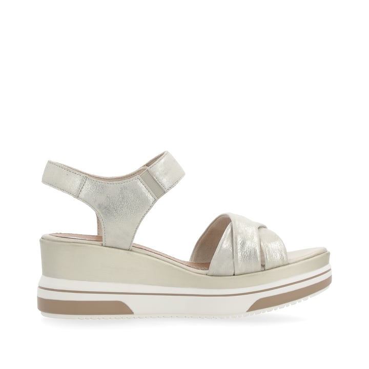 Remonte Artikelnummer D1P51-90 remonte Damen Keilsandaletten gold-metallic Online