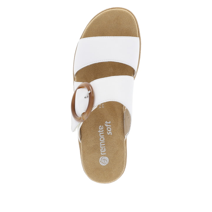 Remonte Artikelnummer D0Q51-82 remonte Damen Pantoletten reinweiß im Angebot