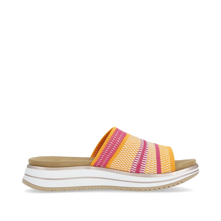 Remonte Artikelnummer D1J54-68 remonte Damen Pantoletten pink-mangogelb Günstiger Verkauf