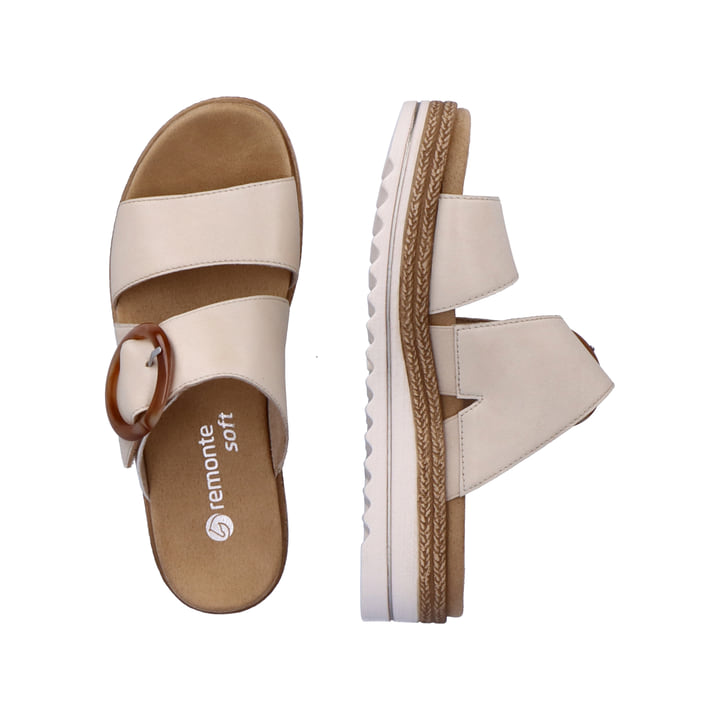 Remonte Artikelnummer D0Q51-80 remonte Damen Pantoletten vanillebeige Fabrikverkauf