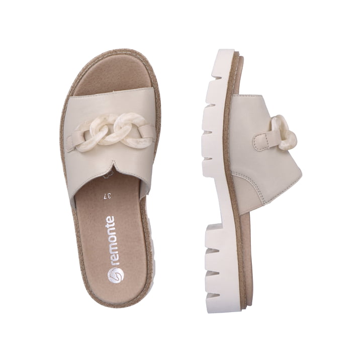 Remonte Artikelnummer D7952-60 remonte Damen Pantoletten cremebeige Online