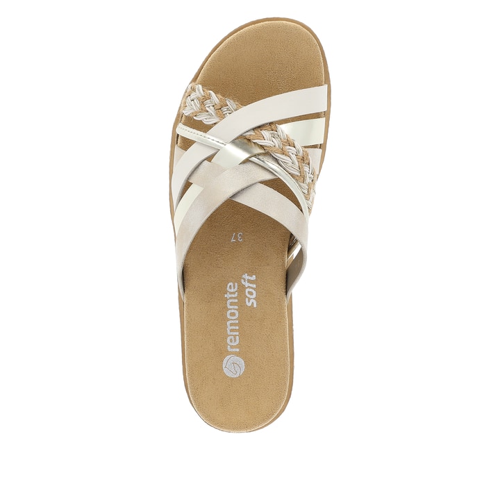 Remonte Artikelnummer D0Q50-90 remonte Damen Pantoletten champagner-metallic Hotsell