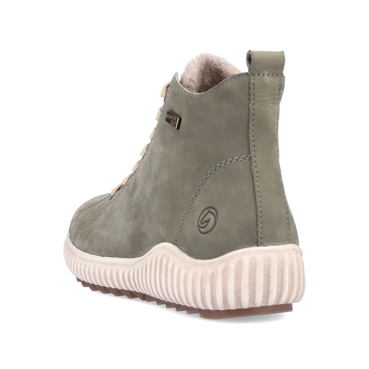 Remonte Artikelnummer R8270-54 remonte Damen Schnürschuhe khakigrün Schlussverkauf