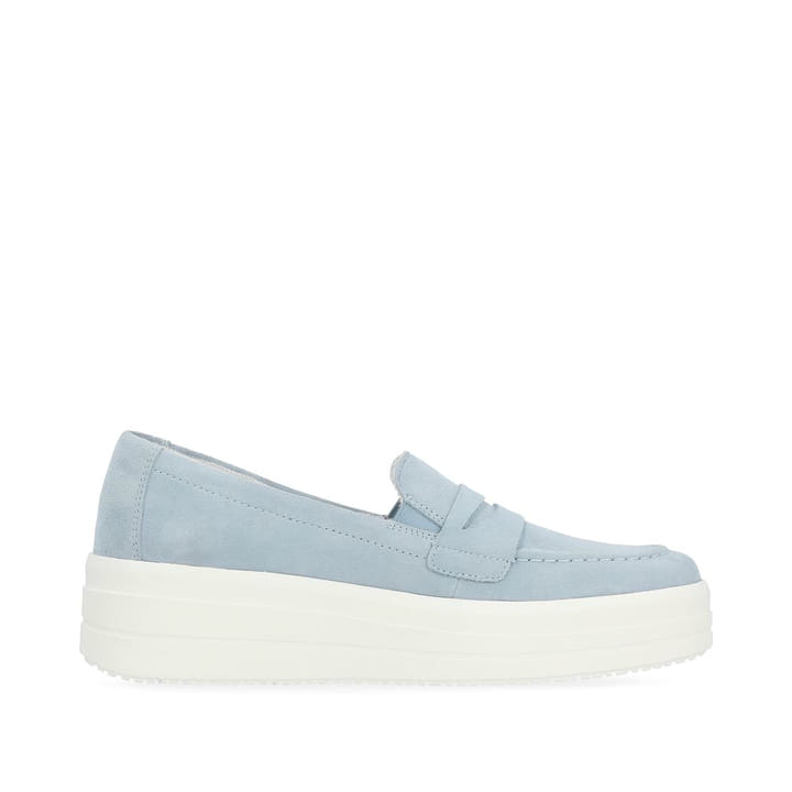 Remonte Artikelnummer D1C05-10 remonte Damen Slipper pastellblau Fabrikverkauf