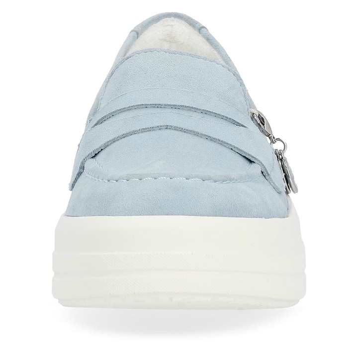 Remonte Artikelnummer D1C05-10 remonte Damen Slipper pastellblau Fabrikverkauf