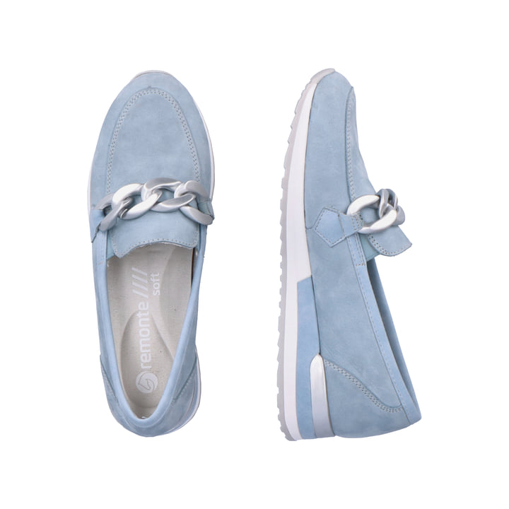 Remonte Artikelnummer R2544-10 remonte Damen Loafers himmelblau Auslauf