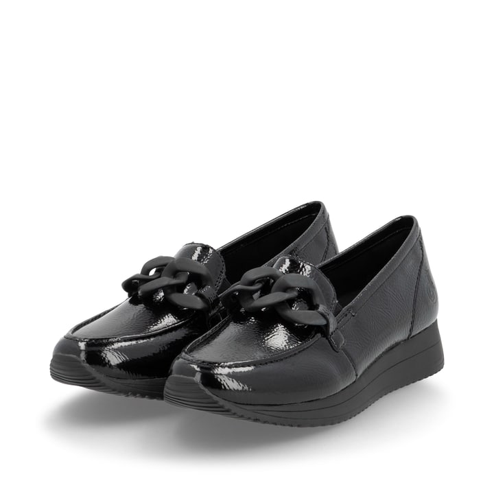 Remonte Artikelnummer D0H10-00 remonte Damen Loafers glanzschwarz