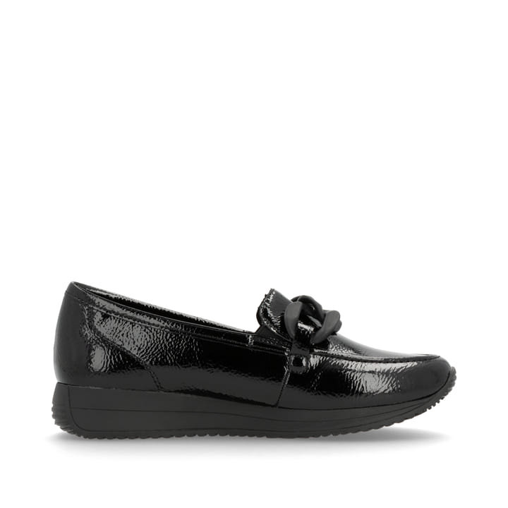 Remonte Artikelnummer D0H10-00 remonte Damen Loafers glanzschwarz im Angebot