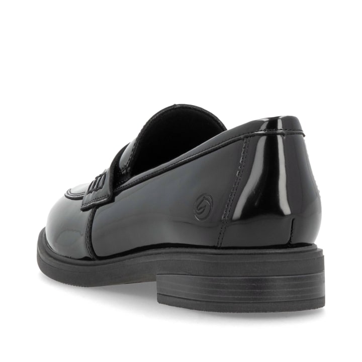 Remonte Artikelnummer D1U01-00 remonte Damen Loafers glanzschwarz Fabrikverkauf