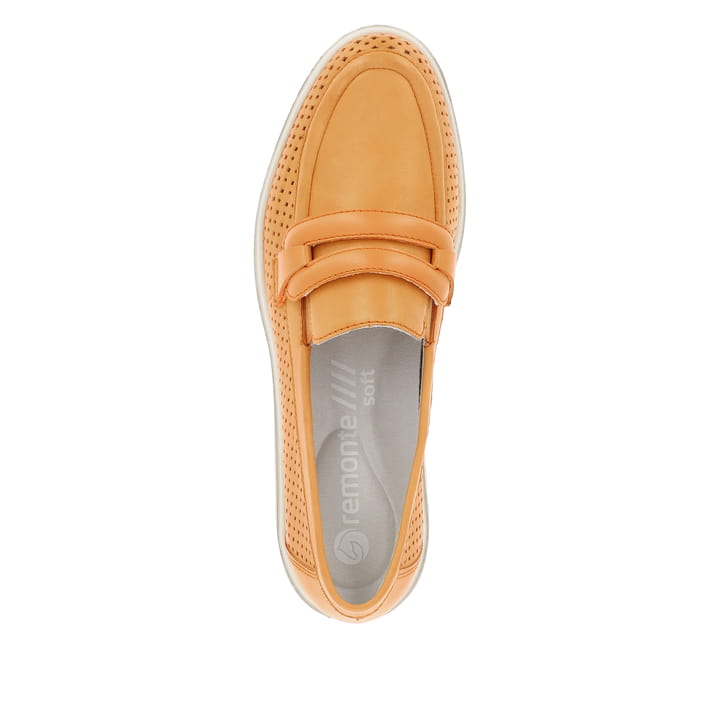 Remonte Artikelnummer D1H03-38 remonte Damen Loafers glutorange Outlet