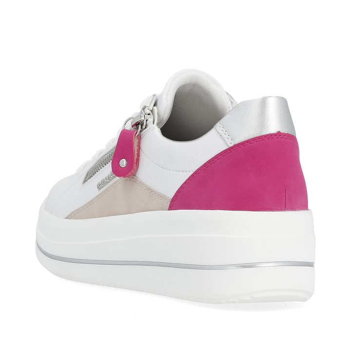 Remonte Artikelnummer D1C01-80 remonte Damen Sneaker kristallweiß-magenta im Angebot