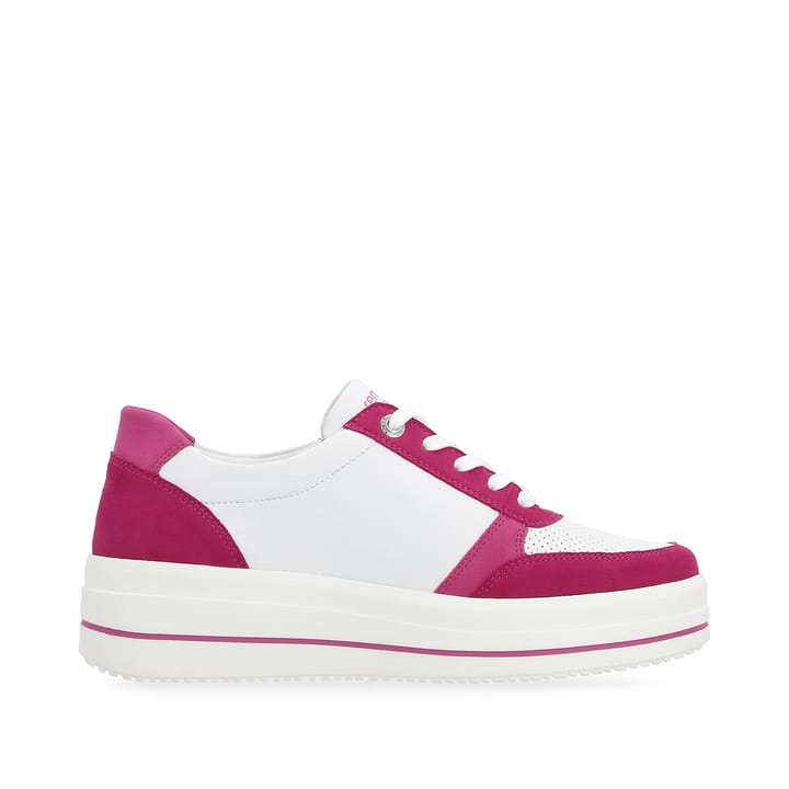 Remonte Artikelnummer D1C00-81 remonte Damen Sneaker fuchsia-schneeweiß Schlussverkauf