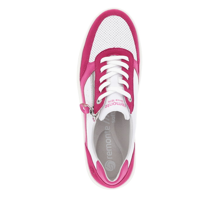 Remonte Artikelnummer D1C00-81 remonte Damen Sneaker fuchsia-schneeweiß Schlussverkauf