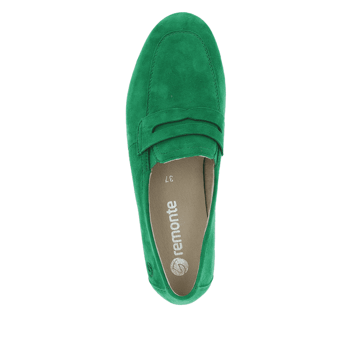 Remonte Artikelnummer D0K02-52 remonte Damen Loafers smaragdgrün Angebote
