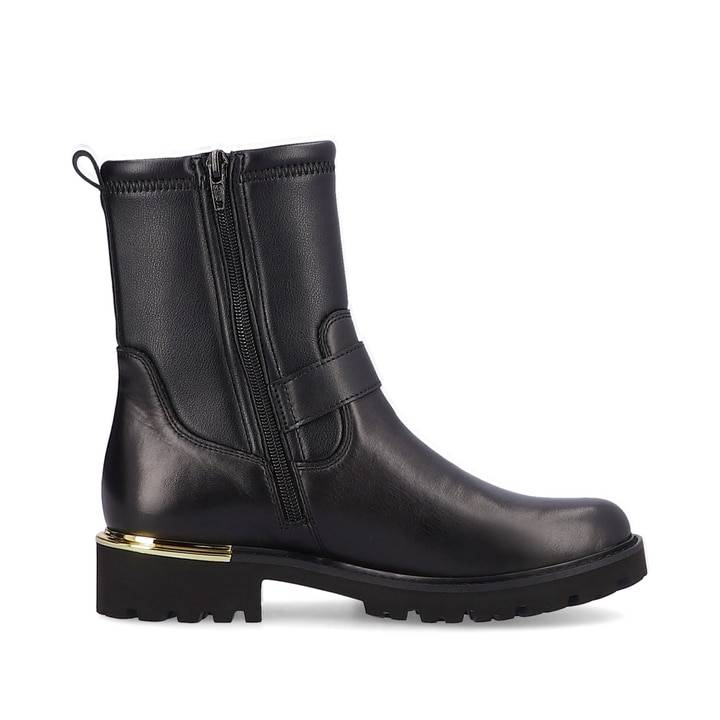 Remonte Artikelnummer D8666-01 remonte Damen Biker Boots nachtschwarz Schlussverkauf