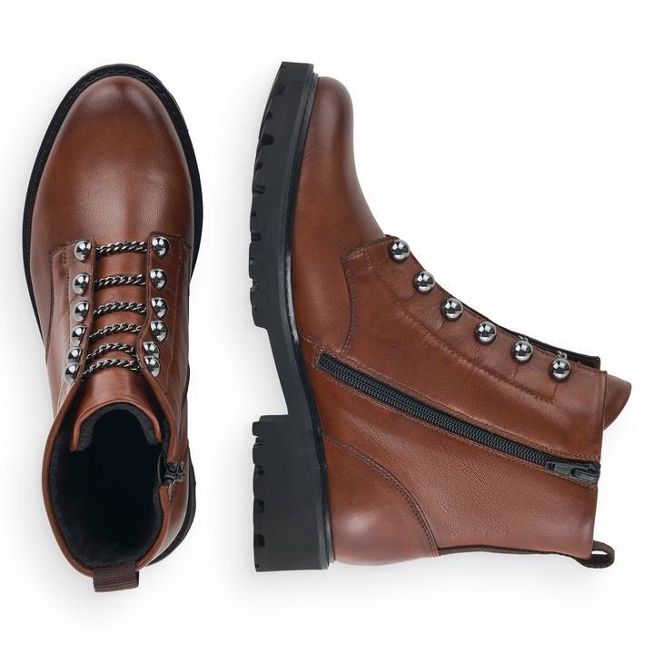 Remonte Artikelnummer D8670-22 remonte Damen Biker Boots karamellbraun Günstiger Verkauf