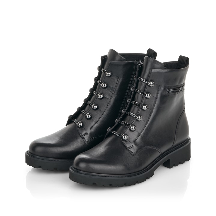 Remonte Artikelnummer D8670-01 remonte Damen Biker Boots mattschwarz