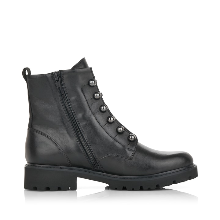 Remonte Artikelnummer D8670-01 remonte Damen Biker Boots mattschwarz Fabrikverkauf