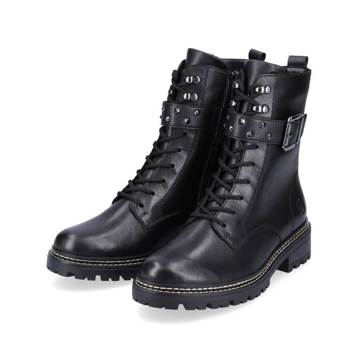 Remonte Artikelnummer D0B73-01 remonte Damen Biker Boots tiefschwarz