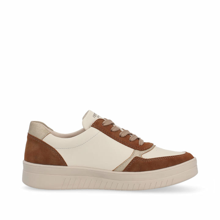 Remonte Artikelnummer D0J01-24 remonte Damen Sneaker nougatbraun-weiß Günstiger Verkauf