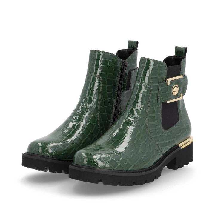 Remonte Artikelnummer D8684-54 remonte Damen Chelsea Boots tannengrün