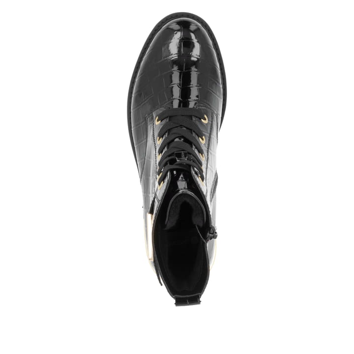 Remonte Artikelnummer D8683-00 remonte Damen Schnürstiefel lackschwarz Riesige Ersparnisse