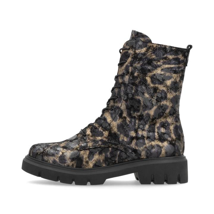 Remonte Artikelnummer D1W72-03 remonte Damen Schnürstiefel tiefschwarz-holzbraun