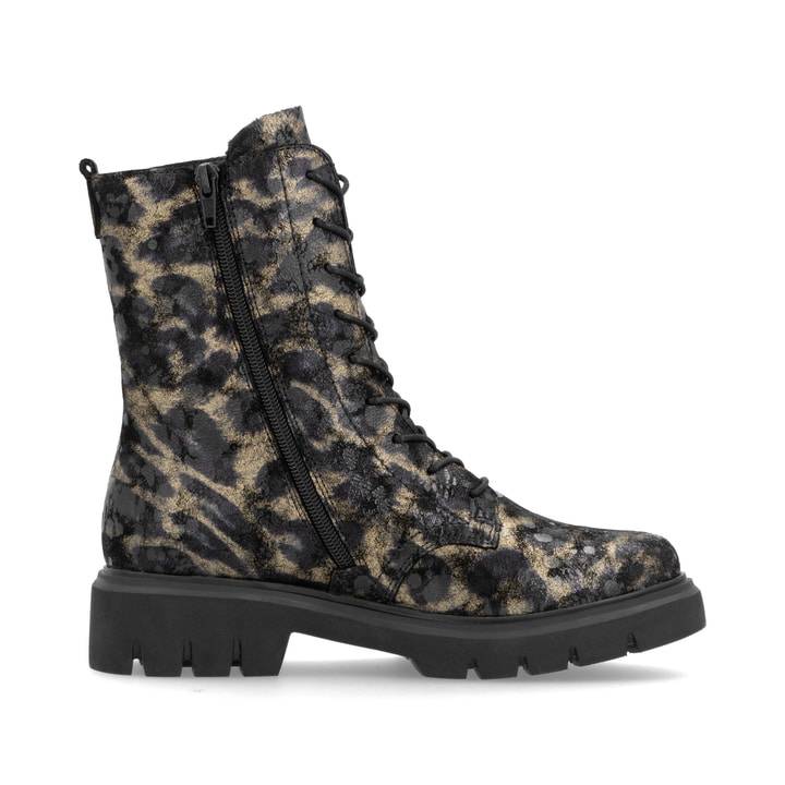 Remonte Artikelnummer D1W72-03 remonte Damen Schnürstiefel tiefschwarz-holzbraun Blitzverkäufe
