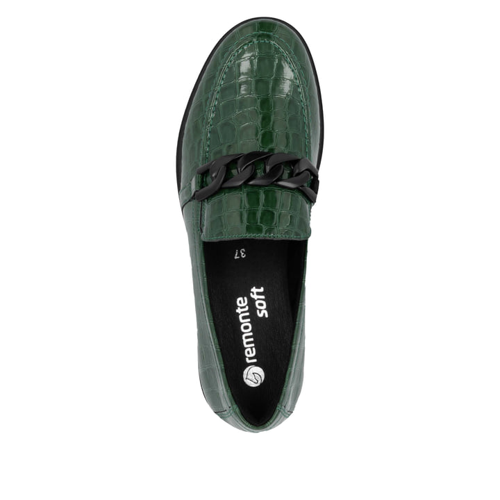 Remonte Artikelnummer D1U00-54 remonte Damen Loafers grasgrün Verkauf