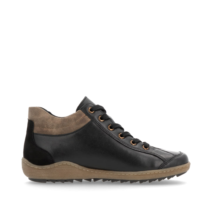 Remonte Artikelnummer R1477-03 remonte Damen Schnürschuhe stahlschwarz Outlet