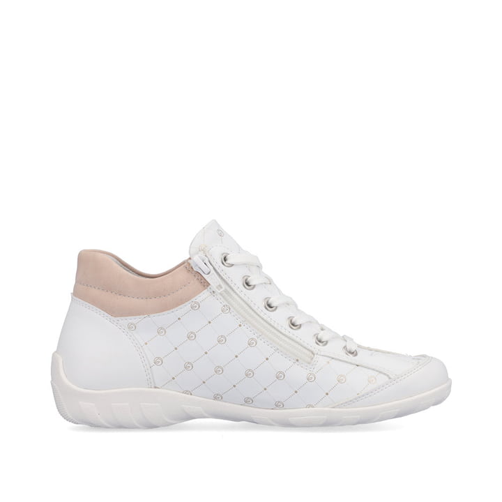 Remonte Artikelnummer R3496-80 remonte Damen Schnürschuhe reinweiß-altrosa im Angebot