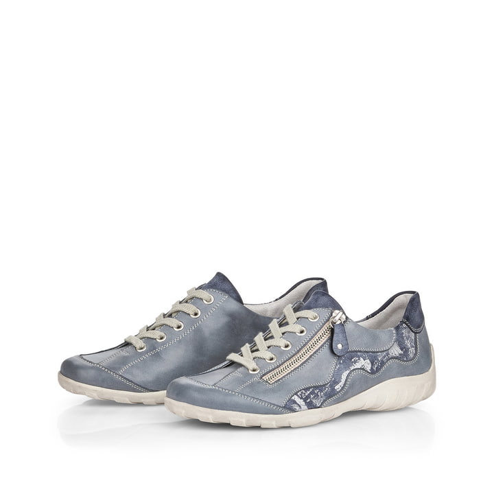 Remonte Artikelnummer R3416-14 remonte Damen Schnürschuhe blaugrau