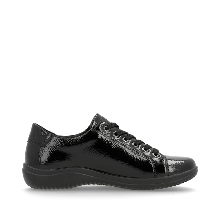 Remonte Artikelnummer D1E03-01 remonte Damen Schnürschuhe glanzschwarz Outlet