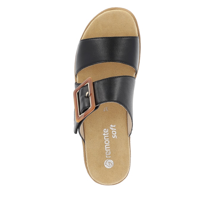 Remonte Artikelnummer D0Q57-00 remonte Damen Pantoletten asphaltschwarz Blitzverkäufe