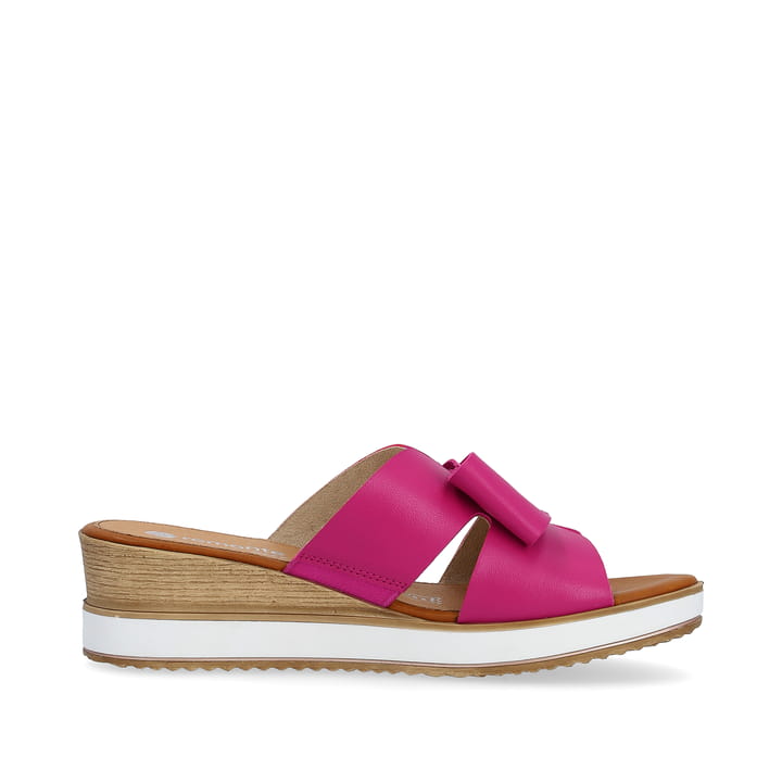 Remonte Artikelnummer D6456-31 remonte Damen Pantoletten magenta Auslauf